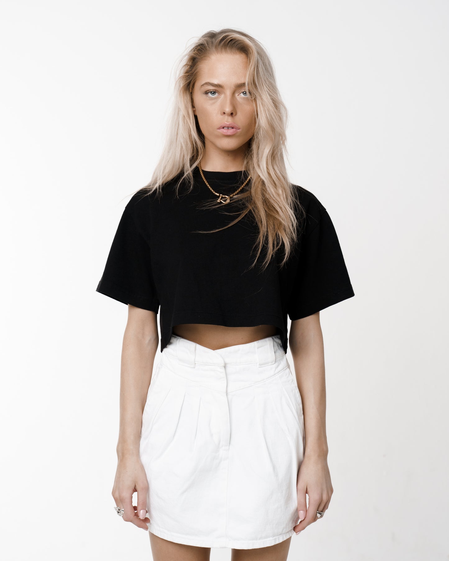 Monotone Crop Top