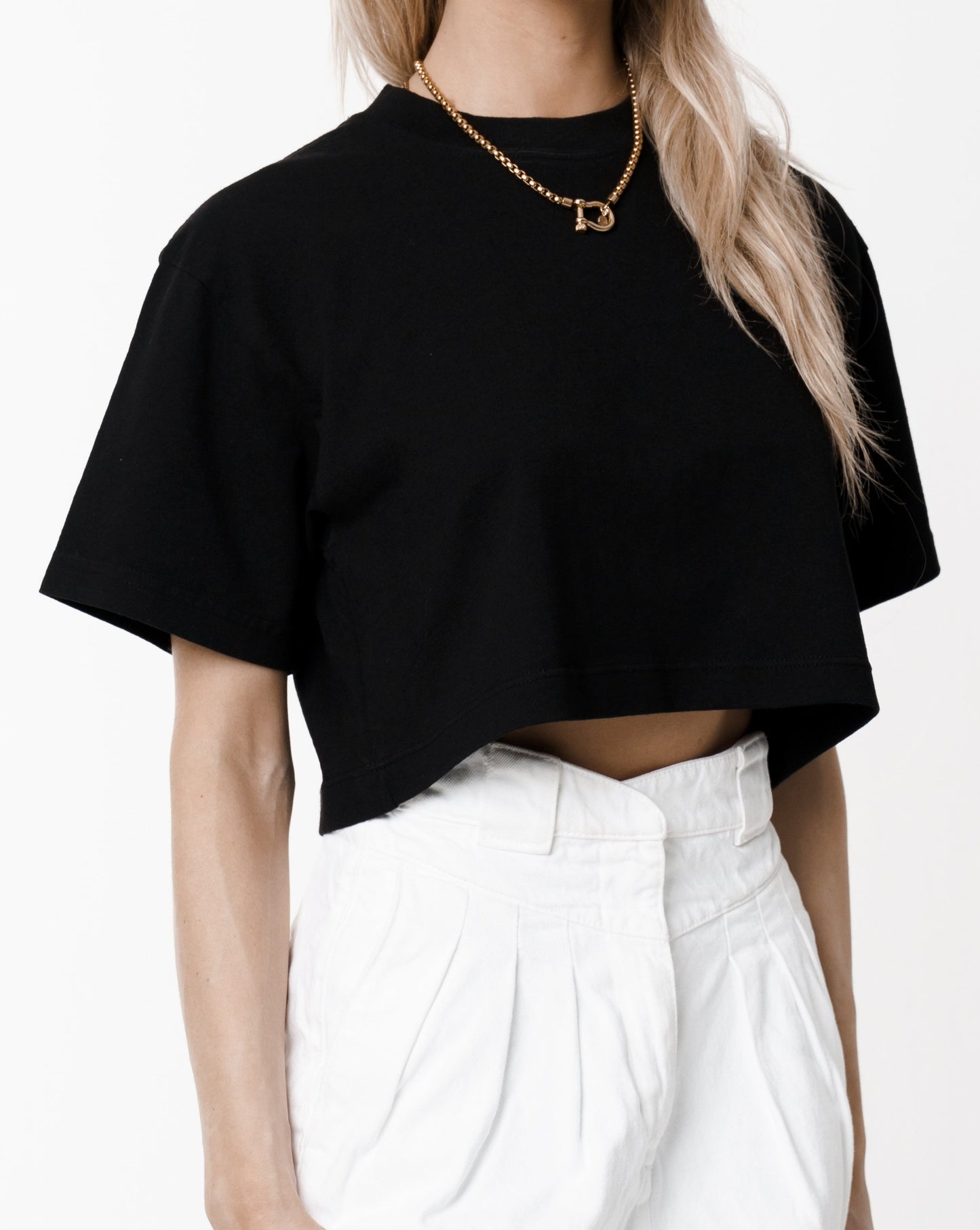 Monotone Crop Top