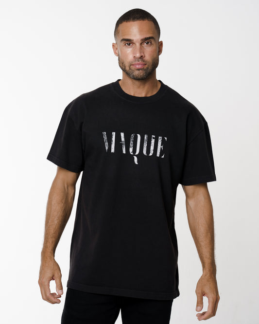 Oversized MAQUE Vintage Black T-Shirt